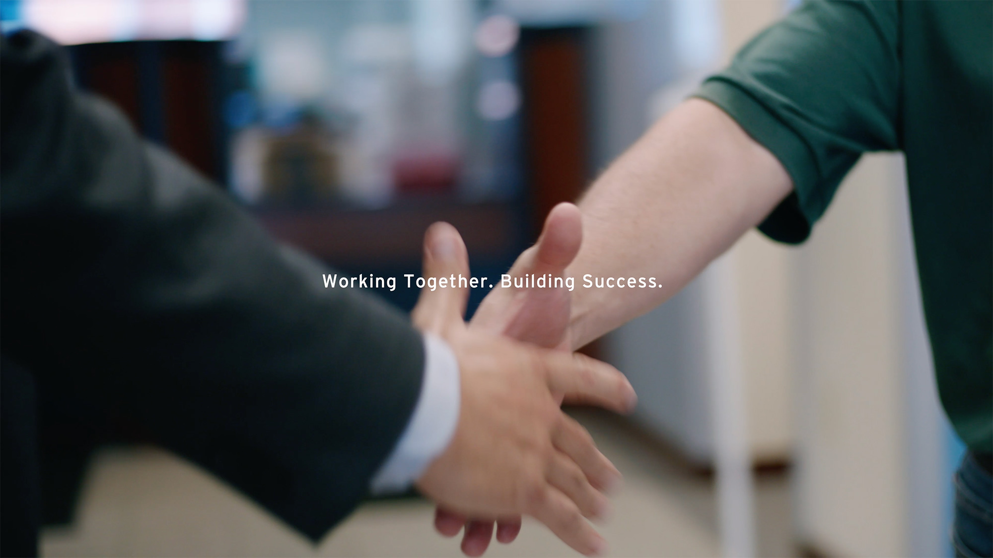 Handshake Working Together Building Success